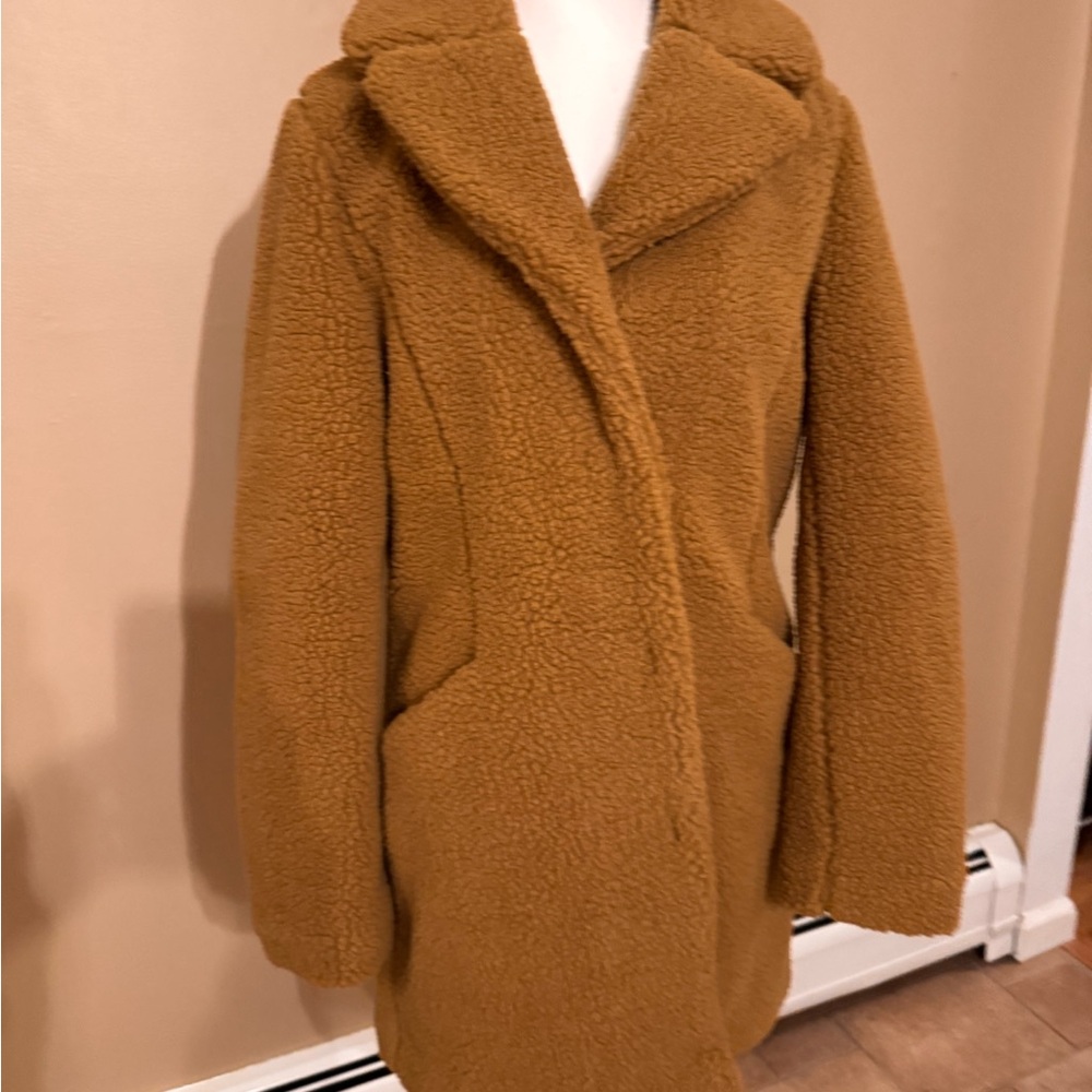 Vero Moda Warm Brown Teddy Jacket